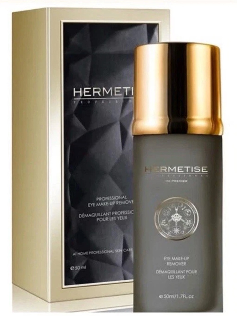 Hermetise Professional Eye Make-up Remover 1.7 Fl oz Brand New Sealed